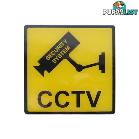 SN120 CCTV SECURITY SIGN 120 X 120MM ACRYLIC