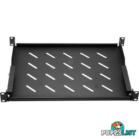 RMS800BLK 550MM RACK MOUNT SHELF FOR 800MM DEEP CABINET