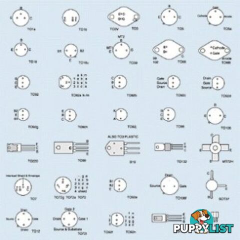 BC309 NPN .1A 25V 300MW T092