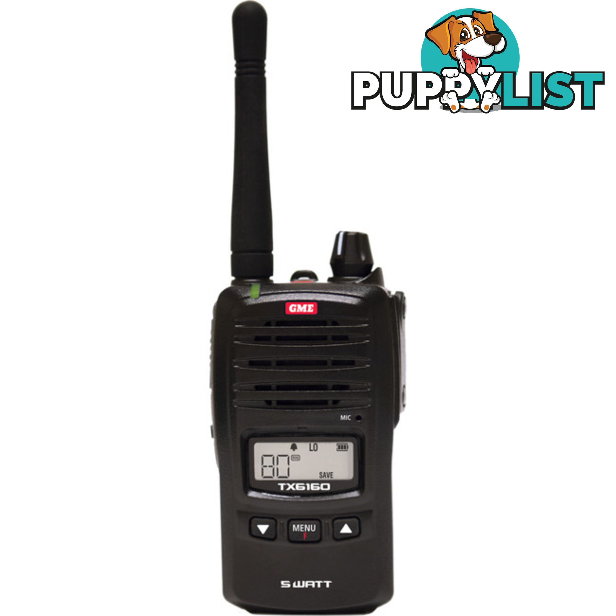 TX6160X 5W UHF IP67 CB HANDHELD GME BASE MODEL