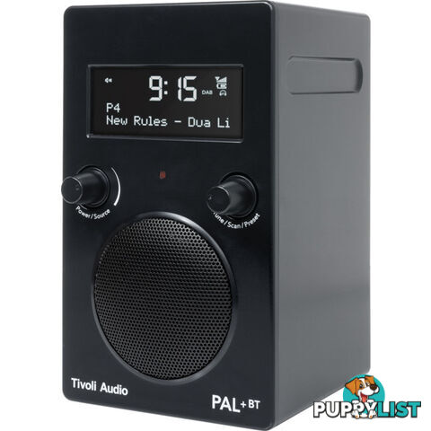 PAL+BT-BLK BLUETOOTH- DAB+ - FM PORTABLE RADIO - BLACK