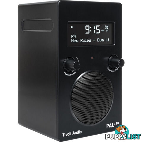 PAL+BT-BLK BLUETOOTH- DAB+ - FM PORTABLE RADIO - BLACK