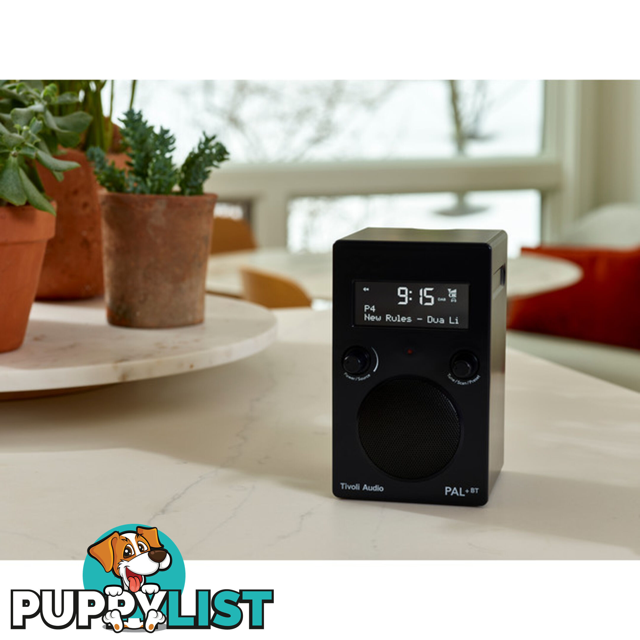 PAL+BT-BLK BLUETOOTH- DAB+ - FM PORTABLE RADIO - BLACK