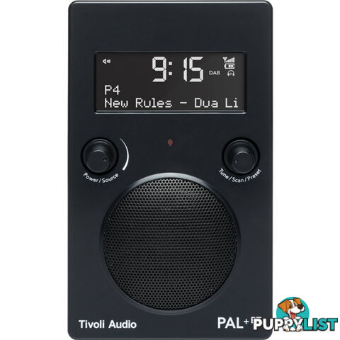 PAL+BT-BLK BLUETOOTH- DAB+ - FM PORTABLE RADIO - BLACK