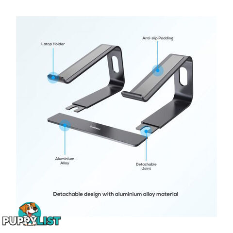 STDS1GRY ELEVATED LAPTOP STAND STAGE S1