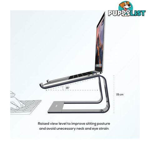 STDS1GRY ELEVATED LAPTOP STAND STAGE S1