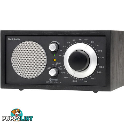 M1BTBBS MODEL ONE BT/AM/FM TABLE RADIO BLK /BLK SILVER - TIVOLI AUDIO