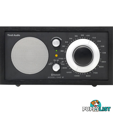 M1BTBBS MODEL ONE BT/AM/FM TABLE RADIO BLK /BLK SILVER - TIVOLI AUDIO