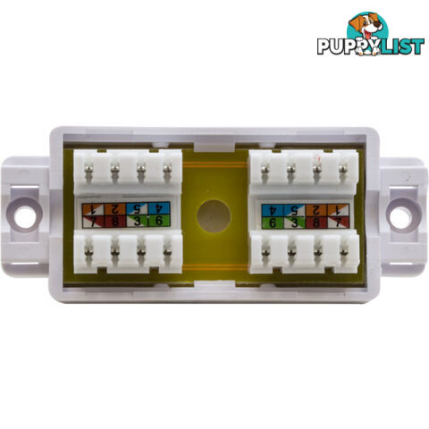 PDCAT6J CAT6 INLINE COUPLER PUNCH DOWN CAT6 JOINER