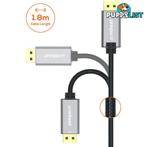 LC7980 1.8M DISPLAY PORT TO HDMI 4K TOUGHLINK