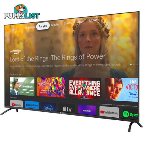 U65G7PG 65" LED 4K UHD GOOGLE TV FRAMELESS