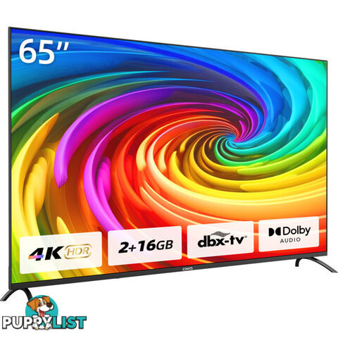 U65G7PG 65" LED 4K UHD GOOGLE TV FRAMELESS