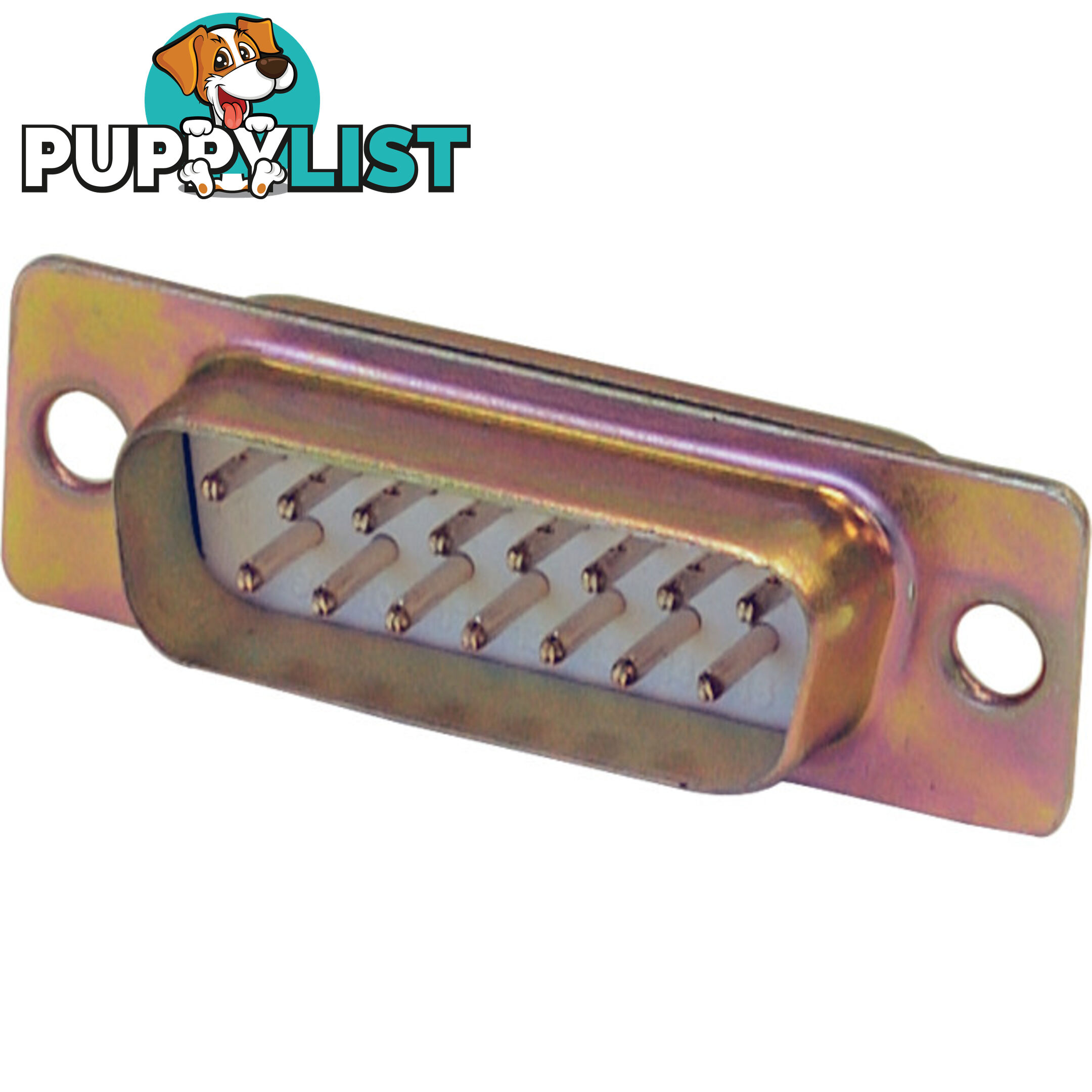 PJ1015 DB15 WAY 'D' SOLDER PLUG