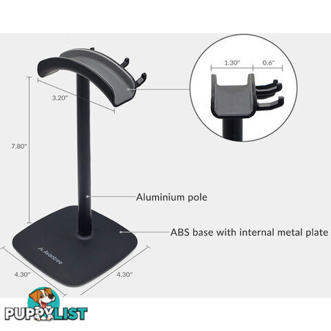 HS910 DUAL IN-EAR HEADPHONE STAND