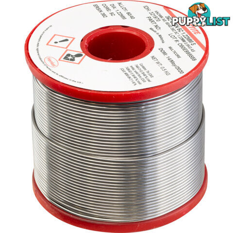 18500MCS 60/40 500G 1.22MM SOLDER 60% TIN, 40% LEAD - MULTICORE