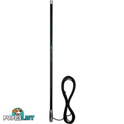 SGDBTPM 6.2DBI 3G AND 4G 80CM MULTIBAND ANTENNA BLACK ZCG