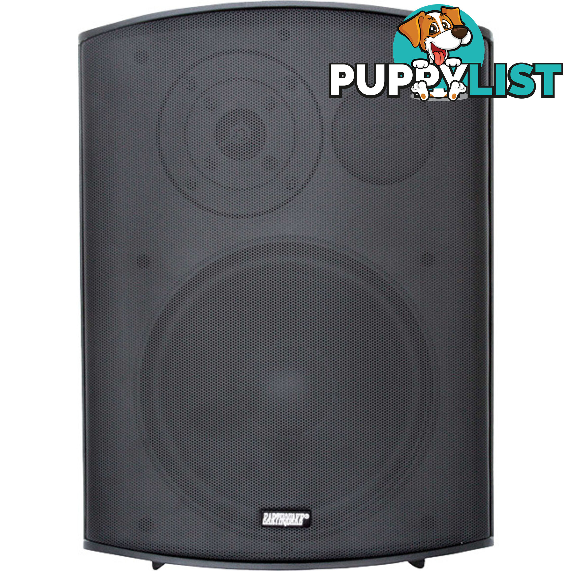 AWS802B 8" INDOOR/OUTDOOR SPEAKER BLACK EARTHQUAKE SOLD SINGLE