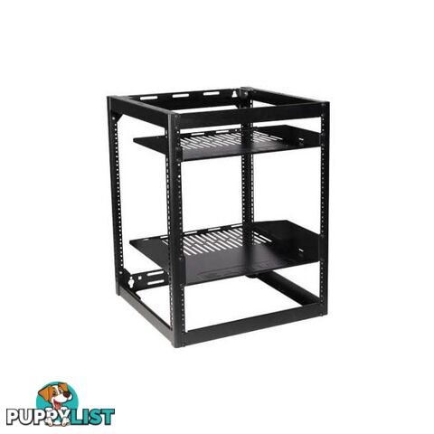 CFR1615 15RU FLAT-PACK SKELETON RACK INCL 1 X 1U AND 1 X 2U SHELF