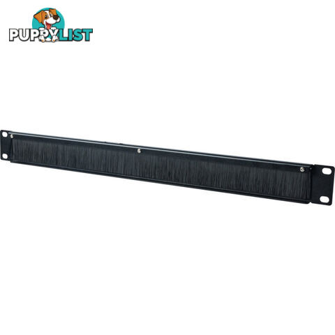 2762T3 19" 1RU BRUSH RACK PATCH PANEL