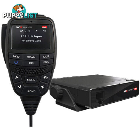 XRS330C 80CH SUPER COMPACT UHF RADIO WITH XRS CONNECT - GME