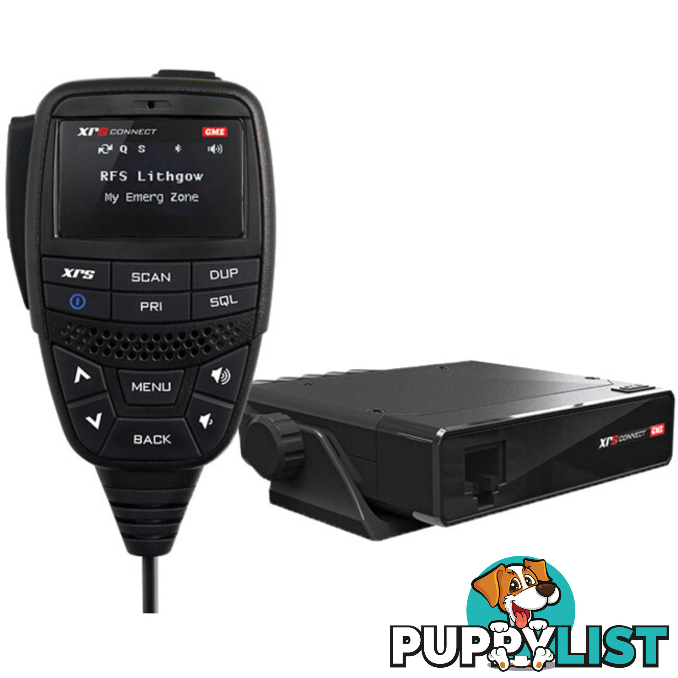 XRS330C 80CH SUPER COMPACT UHF RADIO WITH XRS CONNECT - GME