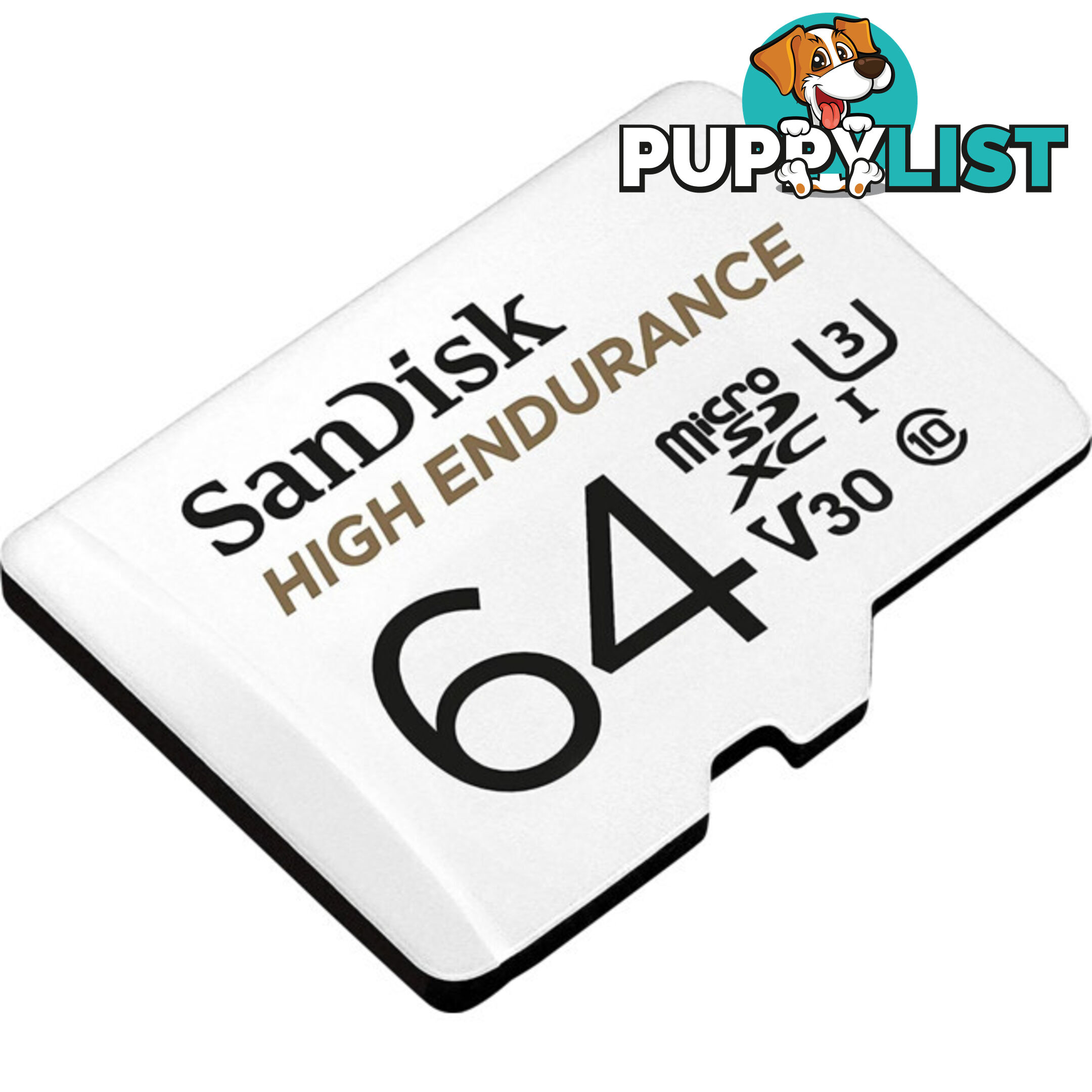 MSD64HE 64G MICRO SD CARD HIGH ENDURANCE 100MB SD ADAPTER