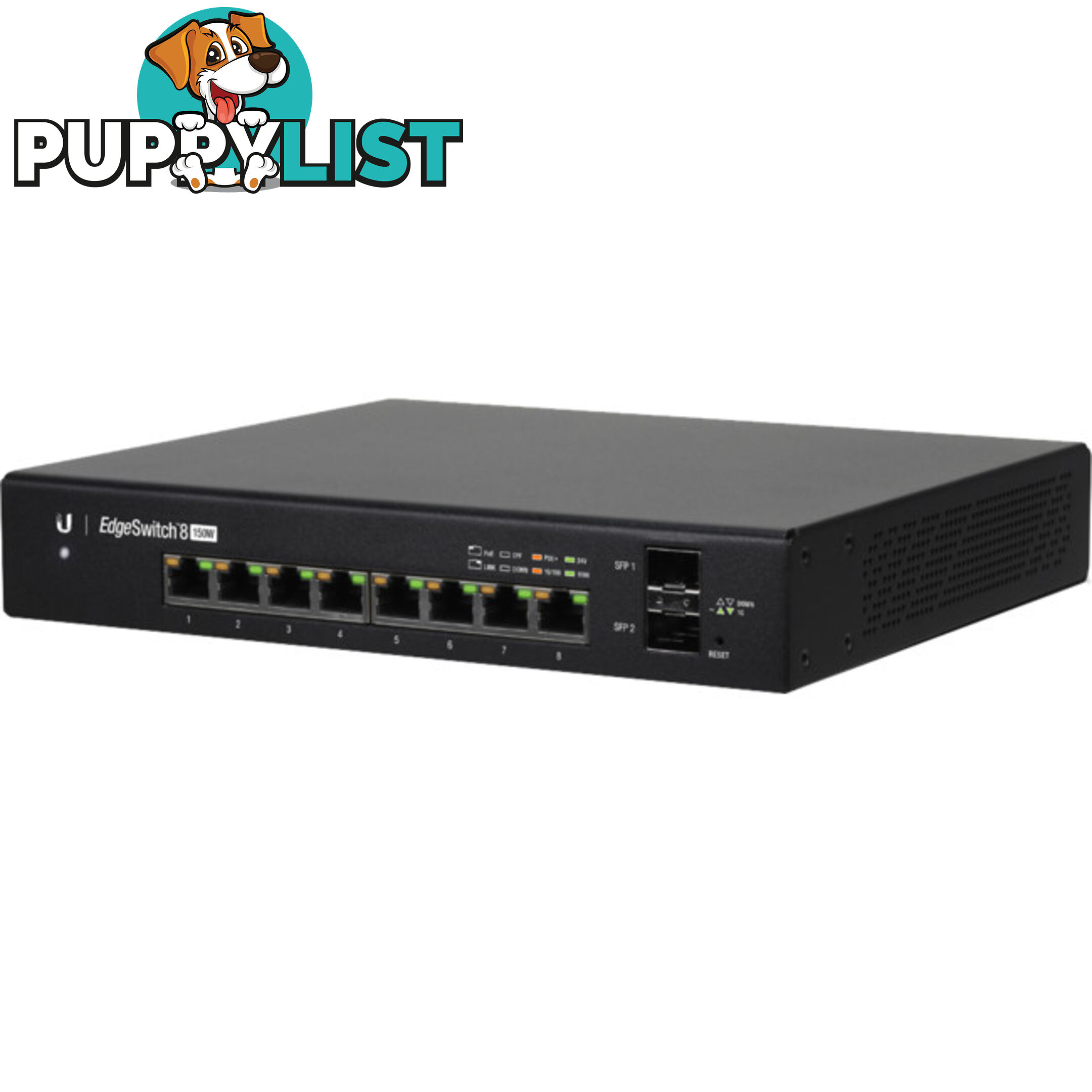 ES-8-150W 8PORT POE GIGABIT EDGESWITCH UBIQUITI