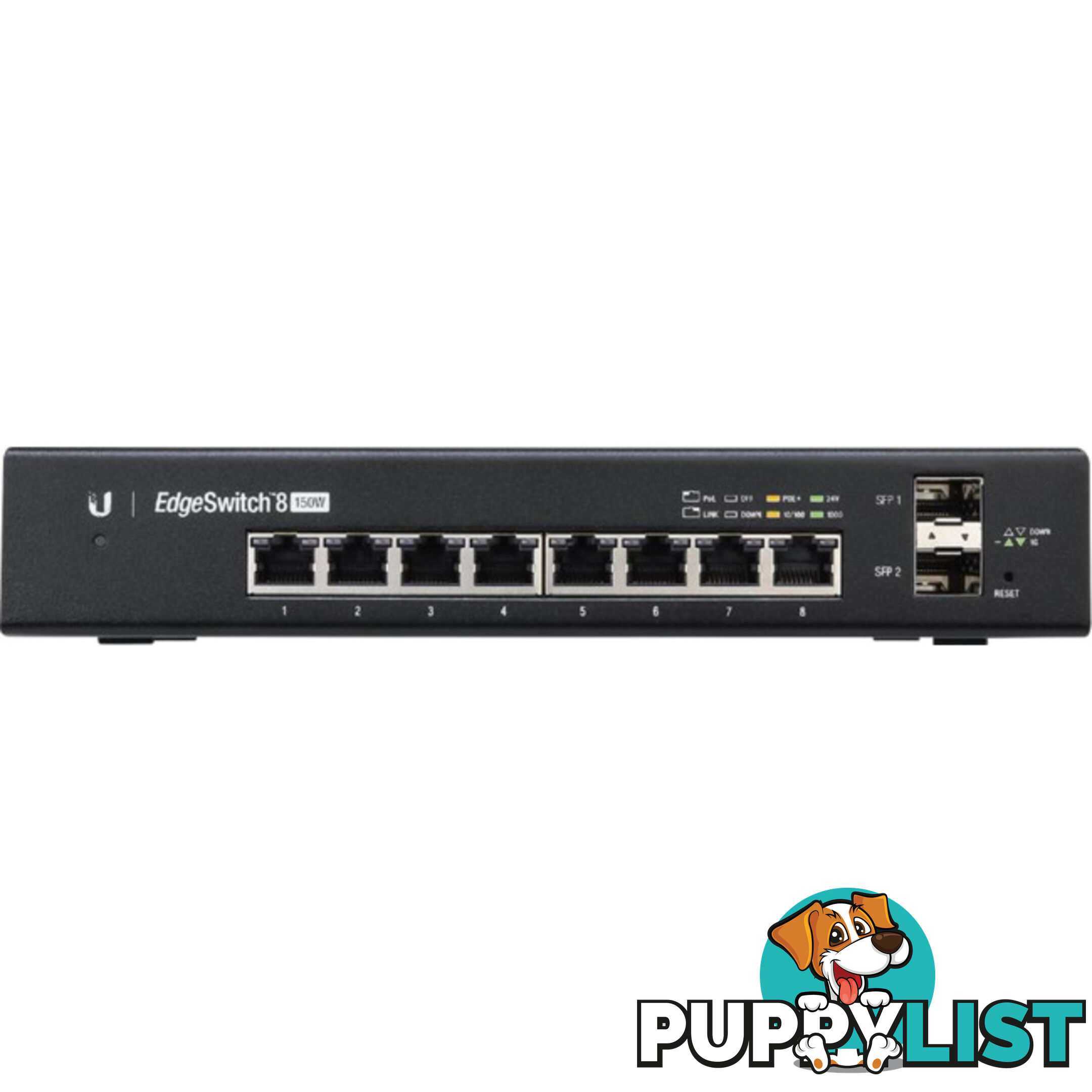 ES-8-150W 8PORT POE GIGABIT EDGESWITCH UBIQUITI