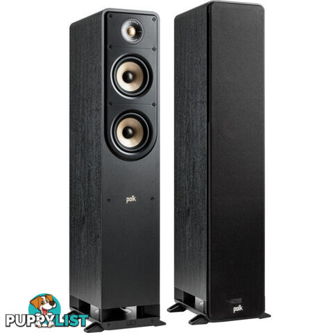 ES50BK SIGNATURE ELITE FLOOR STANDING SPEAKERS 2.5 WAY PAIR - BLACK