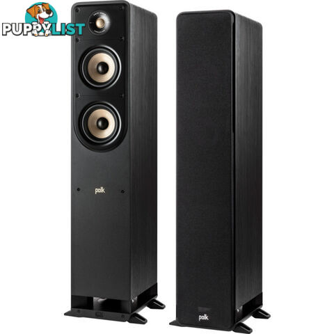 ES50BK SIGNATURE ELITE FLOOR STANDING SPEAKERS 2.5 WAY PAIR - BLACK