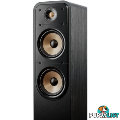 ES50BK SIGNATURE ELITE FLOOR STANDING SPEAKERS 2.5 WAY PAIR - BLACK