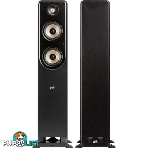 ES50BK SIGNATURE ELITE FLOOR STANDING SPEAKERS 2.5 WAY PAIR - BLACK