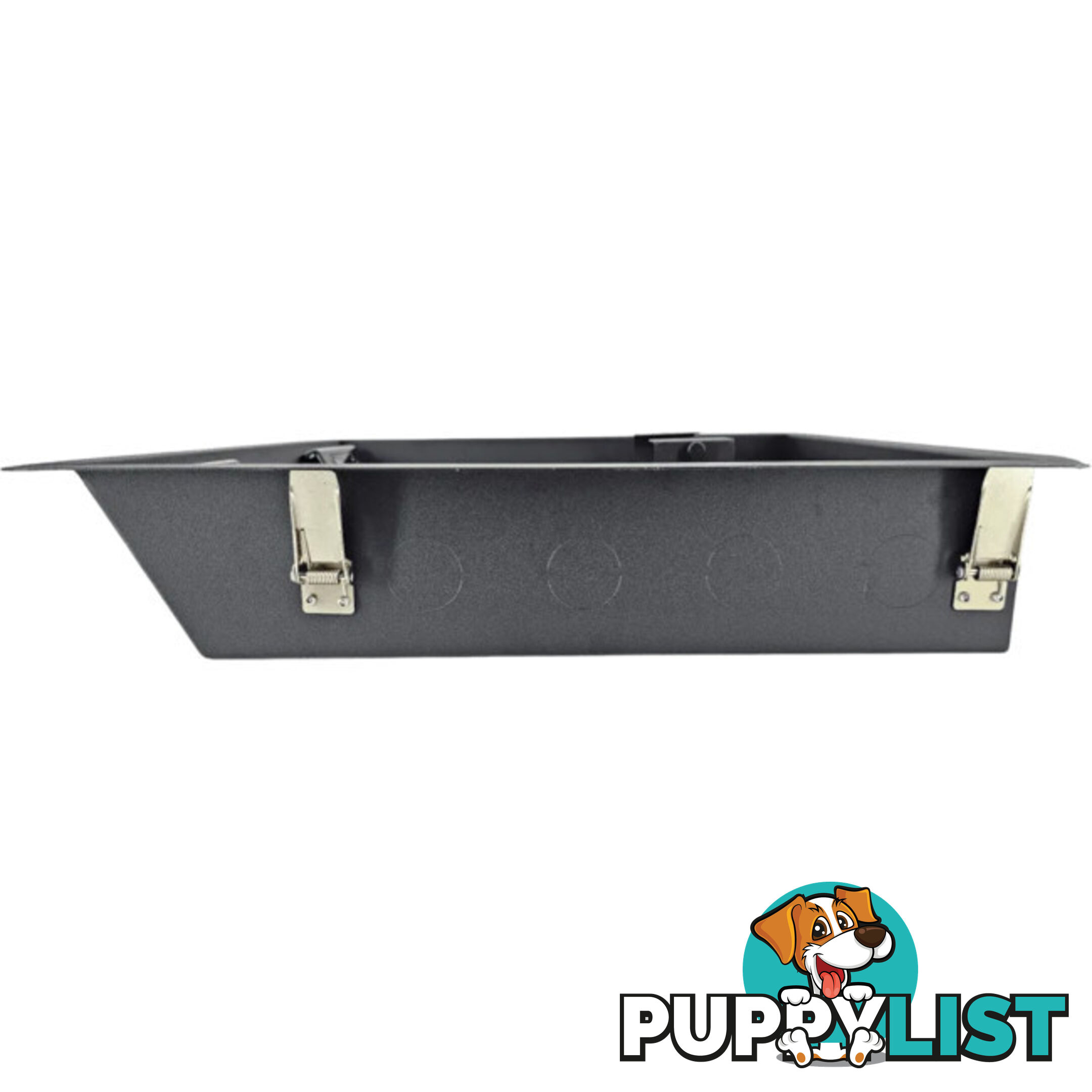 BBWBXL BLACK XLARGE RECESSED WALL BOX WITH GPO