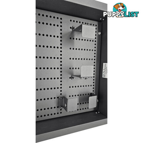 BBWBXL BLACK XLARGE RECESSED WALL BOX WITH GPO