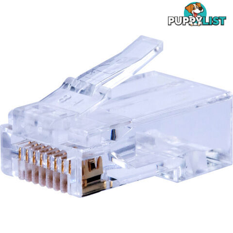 T3SPC6-50 UTP RJ45 CAT6 SOLID SNAP PLUG 1.00MM TO 1.05MM PACK OF 50