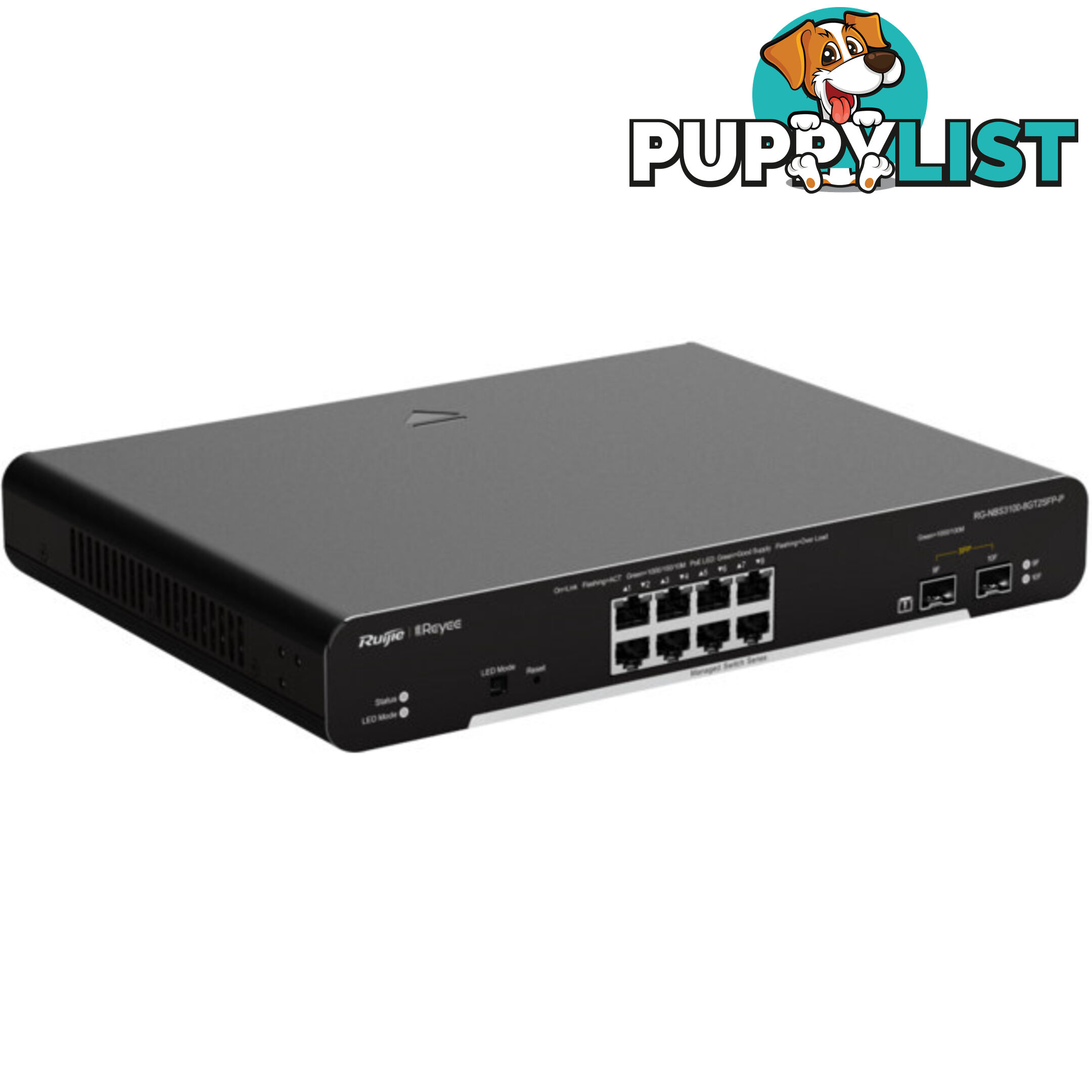 NBS31008GT-P 10-PORT GIGABIT LAYER 2 CLOUD MANAGED POE SWITCH