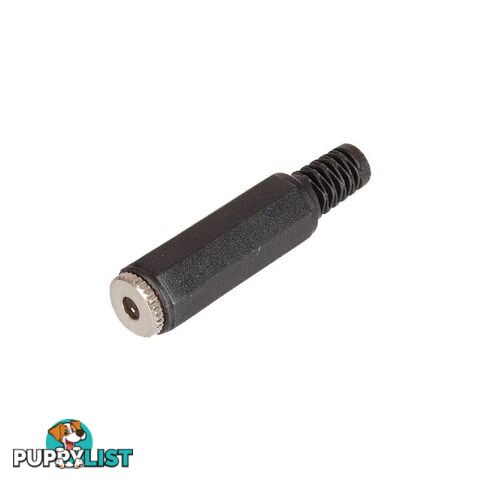 PD1256 3.5MM 4-CONTACT PHONO SOCKET BLACK PLASTIC PS0139