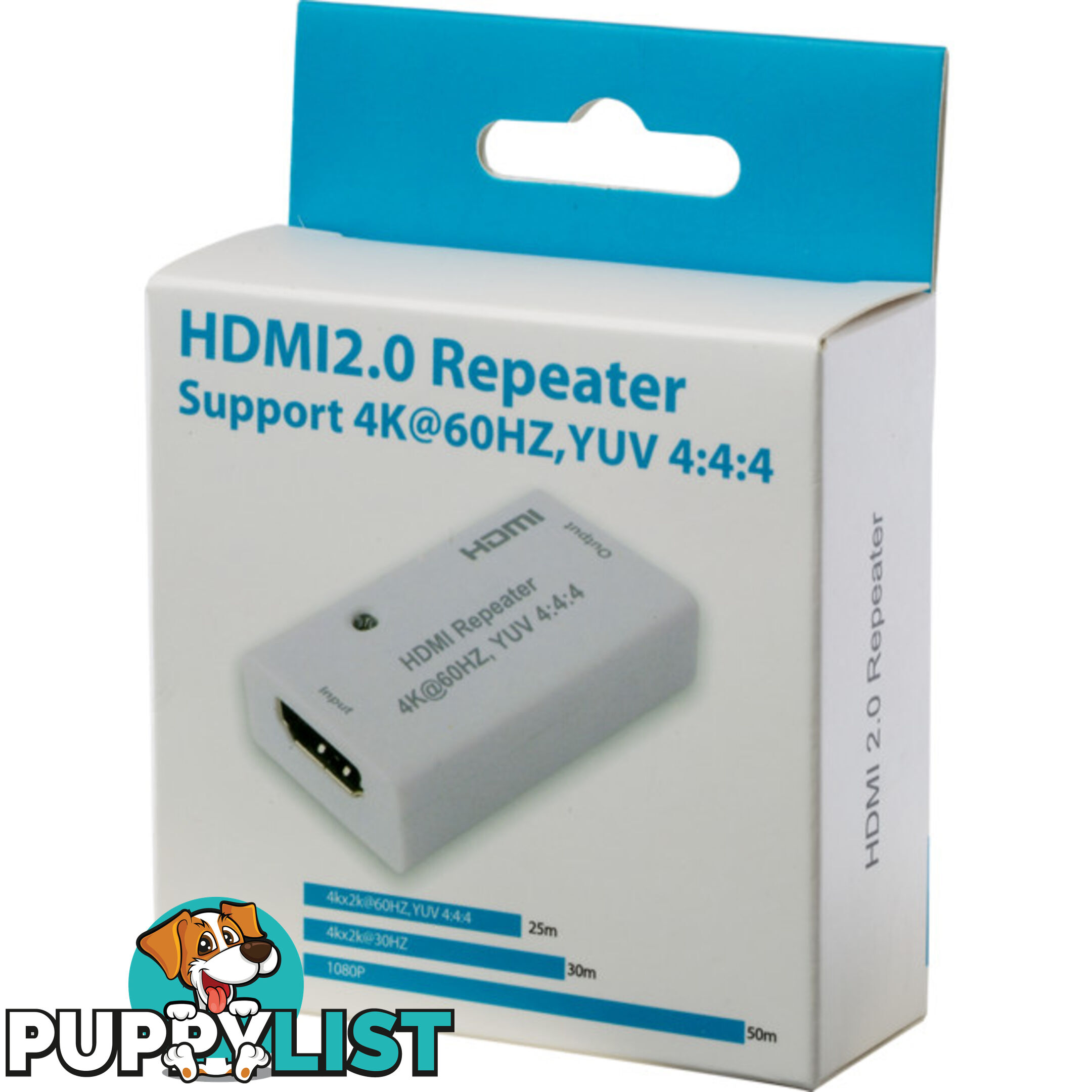 HR04 HDMI2.0 4K2K REPEATER YUV/RGB 4 4 4 HDMI REPEATER