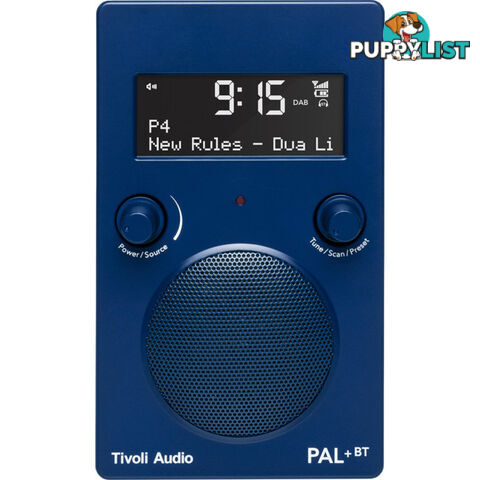 PAL+BT-BLU BLUETOOTH- DAB+ - FM PORTABLE RADIO - BLUE