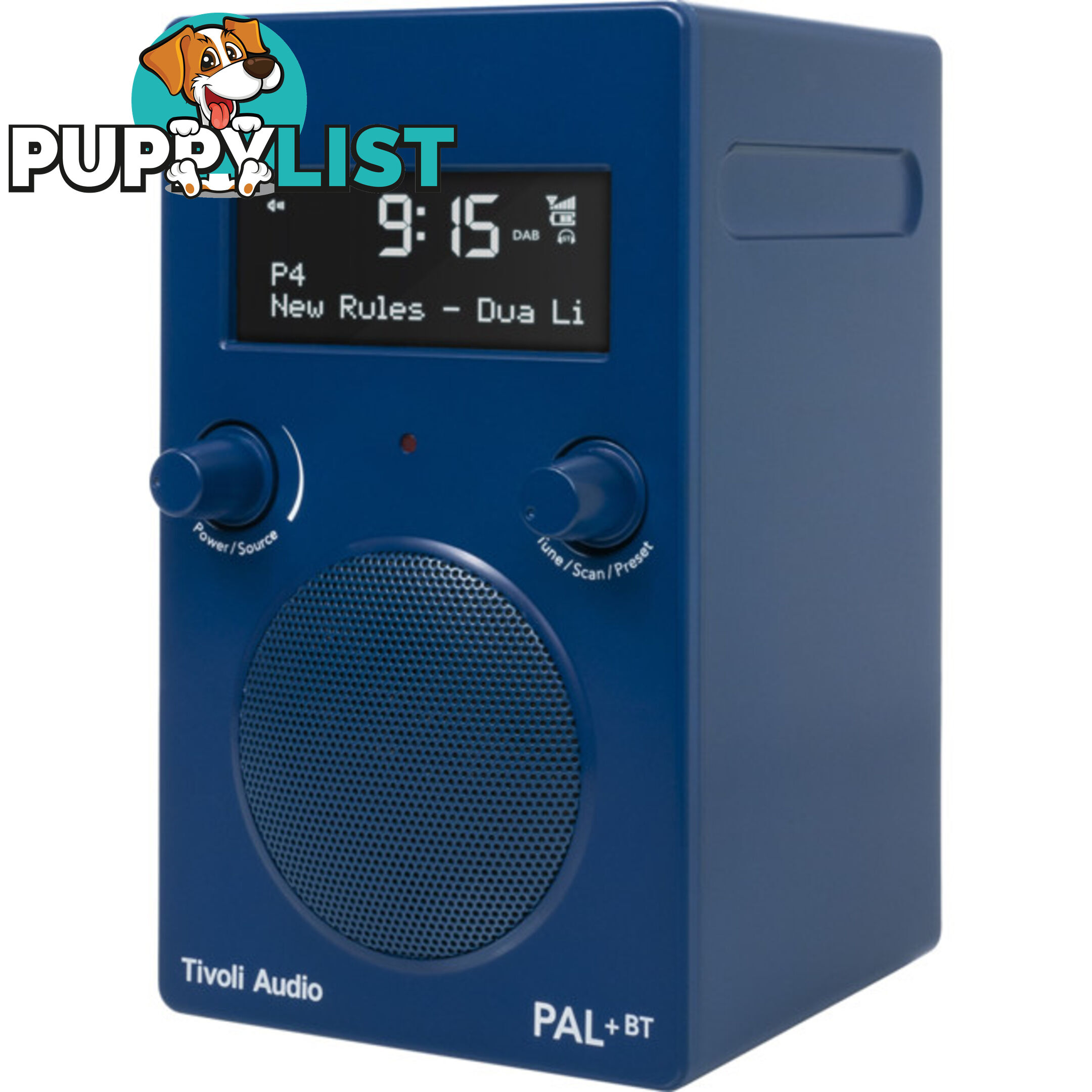 PAL+BT-BLU BLUETOOTH- DAB+ - FM PORTABLE RADIO - BLUE