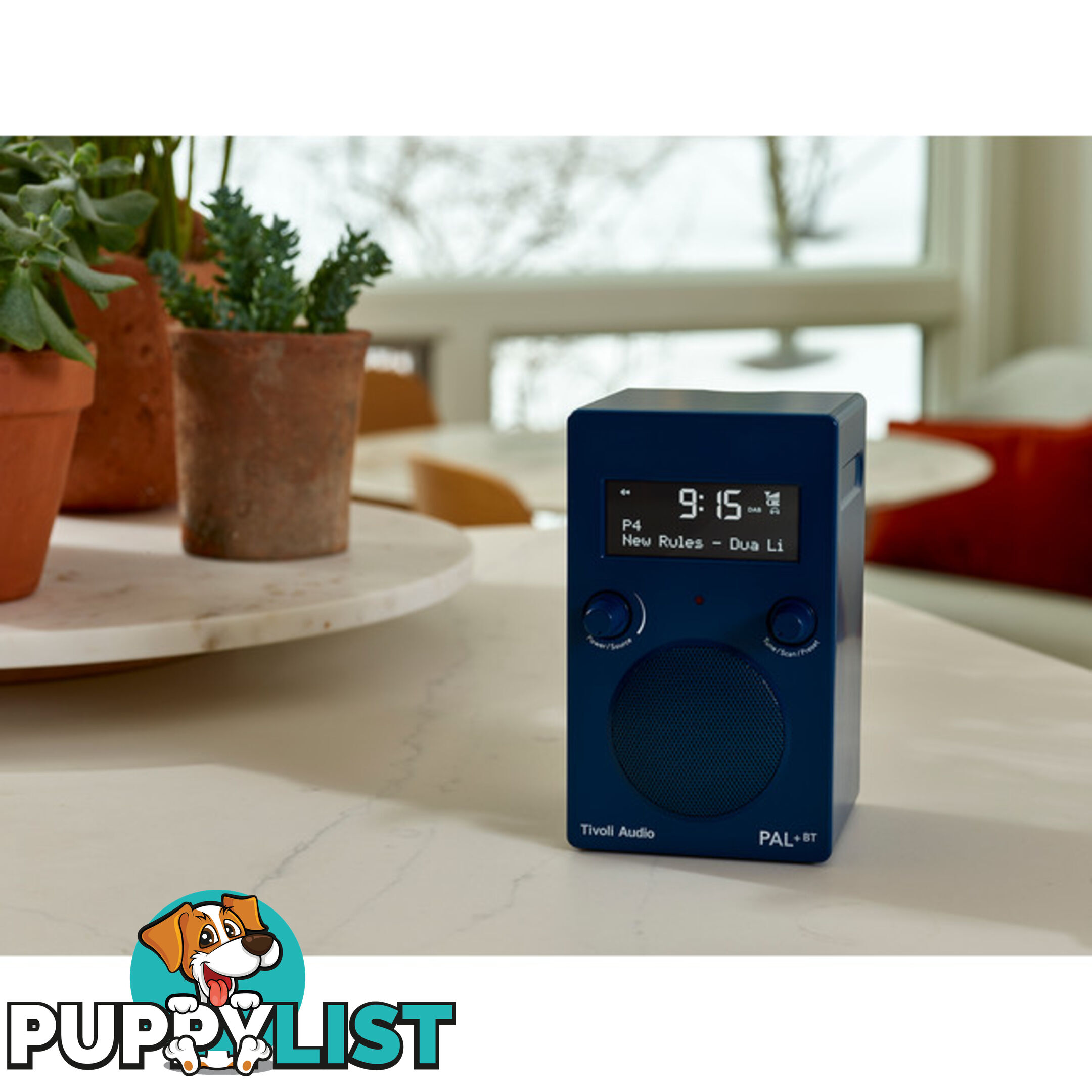 PAL+BT-BLU BLUETOOTH- DAB+ - FM PORTABLE RADIO - BLUE