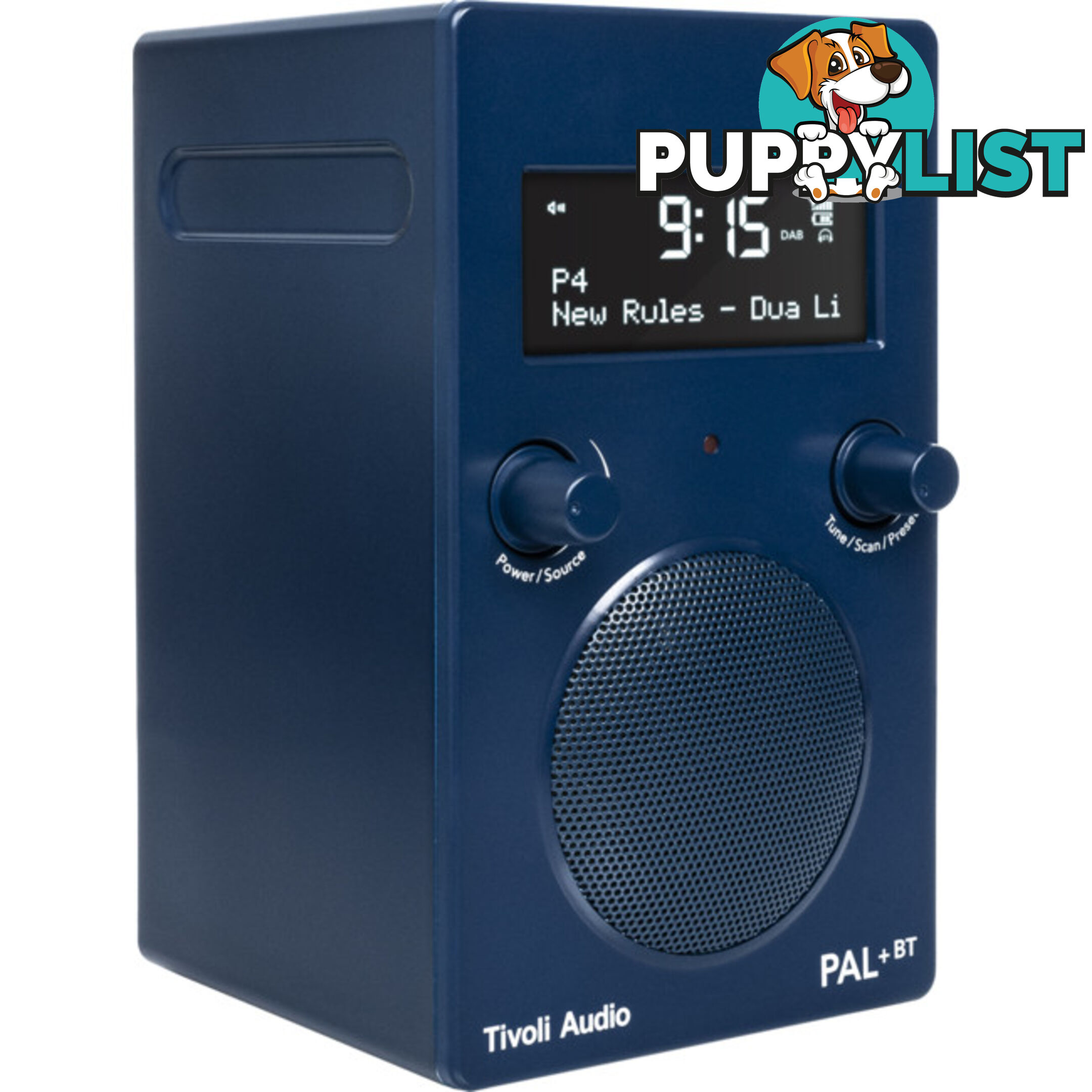 PAL+BT-BLU BLUETOOTH- DAB+ - FM PORTABLE RADIO - BLUE