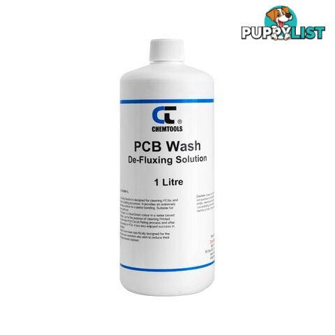 PCBW1L 1 LITRE (1L) PCB WASH BOTTLE DE- FLUXING SOLUTION CHEMTOOLS