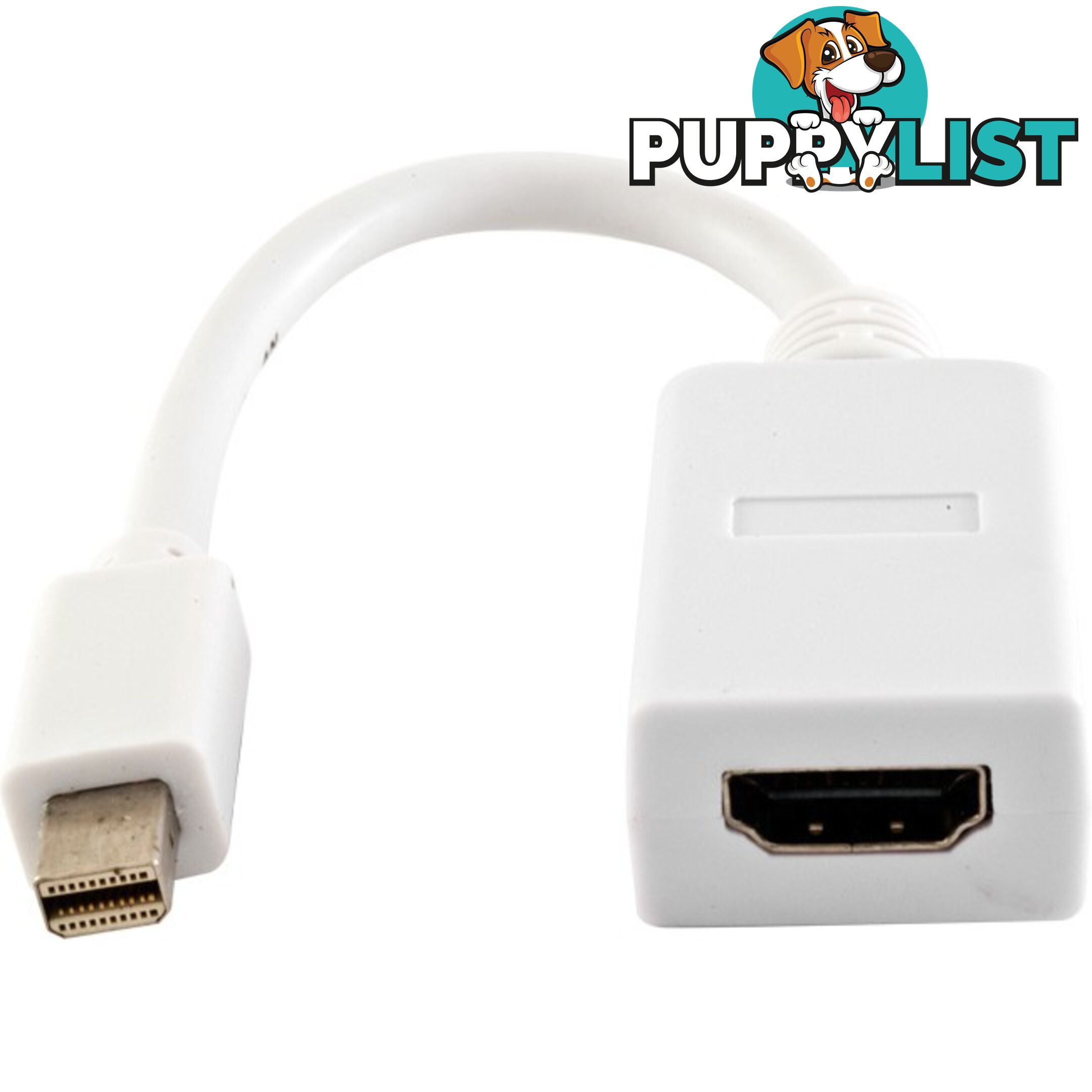 LC6150 20CM MINI DISPLAYPORT TO HDMI ADAPTOR LEAD HDMI SOCKET