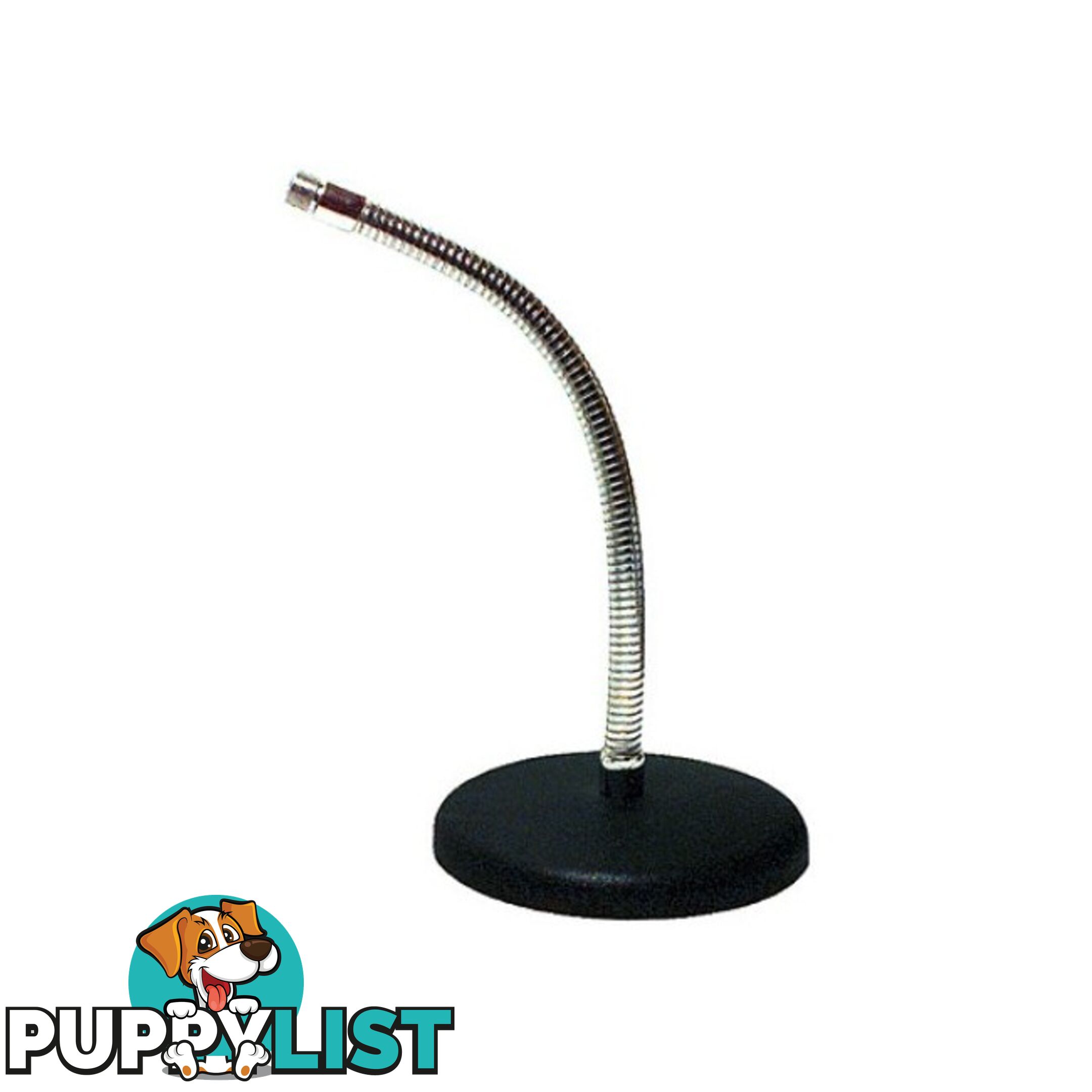 22DS001 GOOSENECK MIC DESK STAND 30CM MICROPHONE GOOSENECK