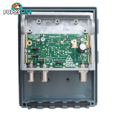 MHU35FS 35DB UHF SHIELDED MASTHEAD AMP KINGRAY