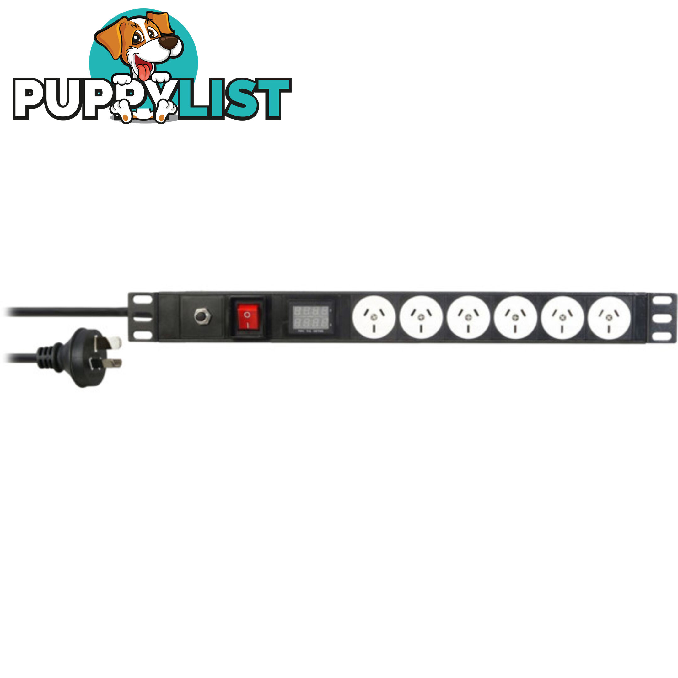 PDH1601 HORIZONTAL POWER RAIL 16 GPO