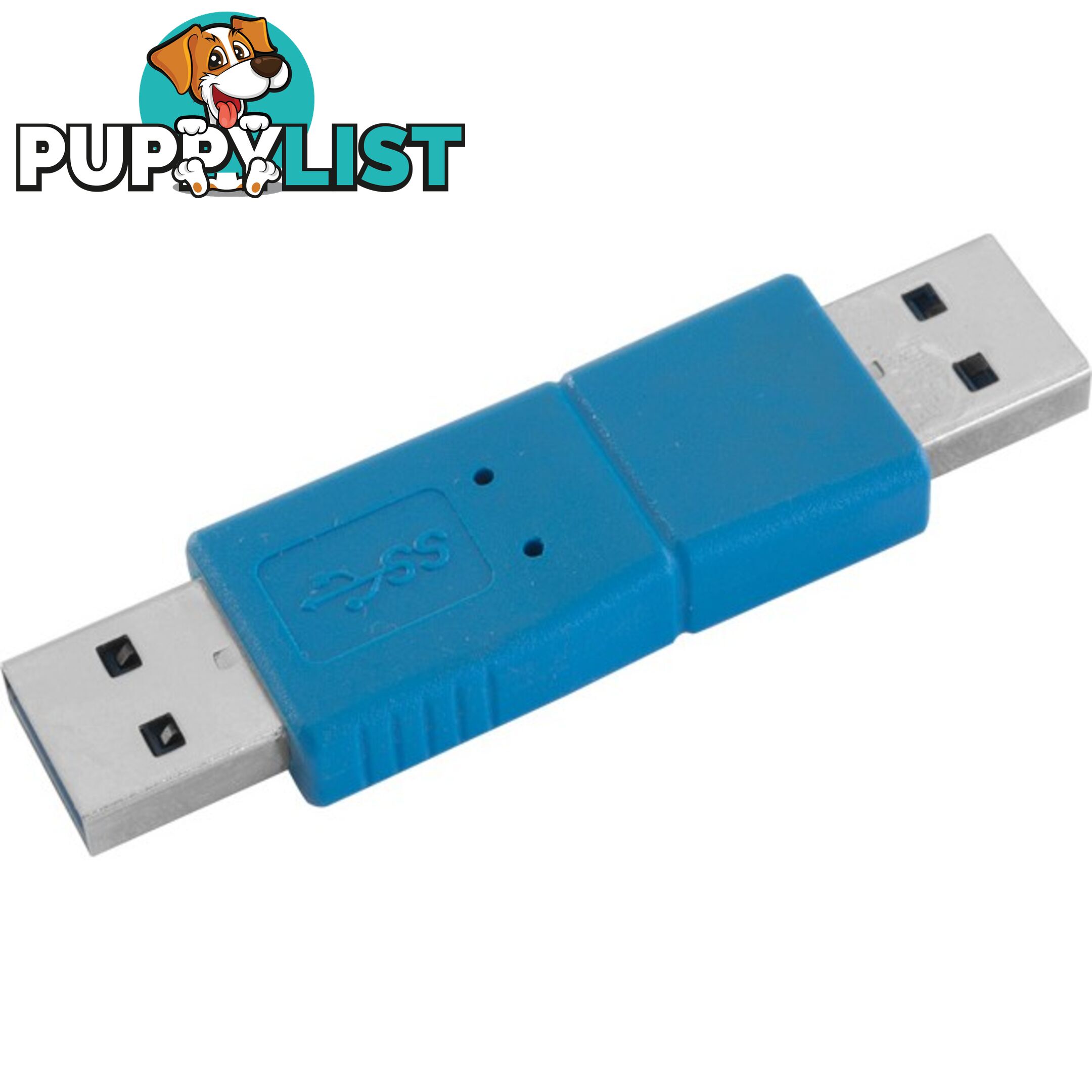 PA2334 USB3 USB-A PLUG TO PLUG USB-A JOINER /GENDER CHANGER