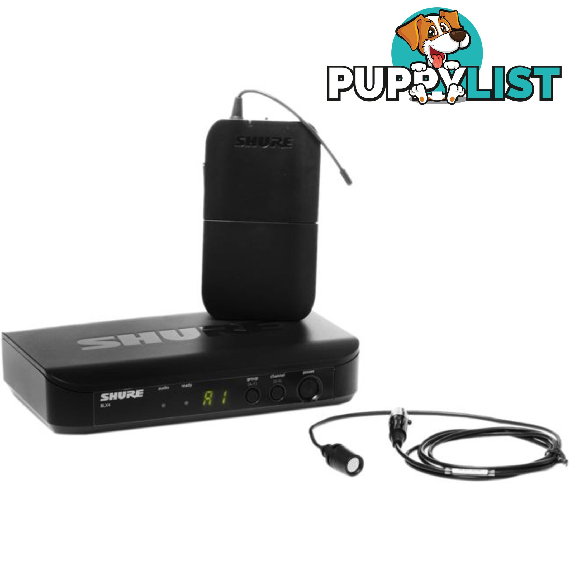 BLX14CVL-K14 WIRELESS LAPEL MIC SYSTEM 614-638MHZ SHURE