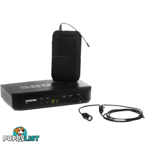 BLX14CVL-K14 WIRELESS LAPEL MIC SYSTEM 614-638MHZ SHURE